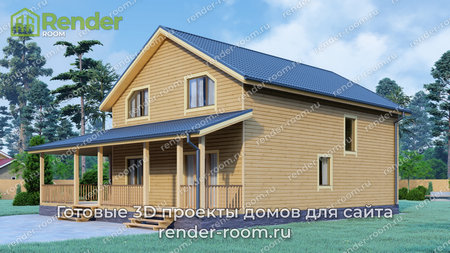 Проект П-1187 Площадь: 188, Размер: 10х12