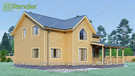 Проект П-1187 Площадь: 188, Размер: 10х12