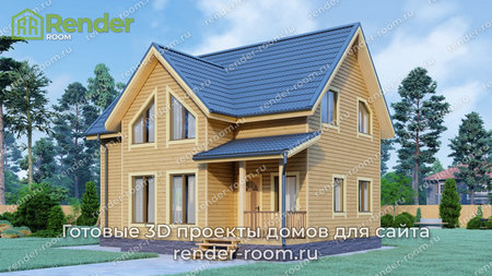 Проект П-1188 Площадь: 104, Размер: 8х10