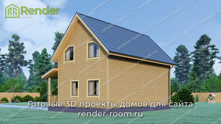 Проект П-1188 Площадь: 104, Размер: 8х10