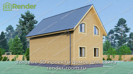 Проект П-1188 Площадь: 104, Размер: 8х10