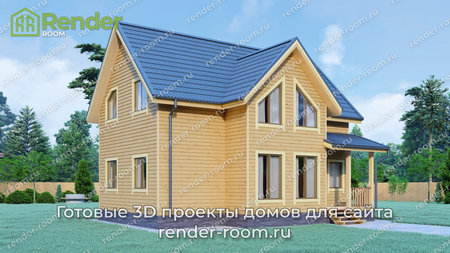 Проект П-1188 Площадь: 104, Размер: 8х10