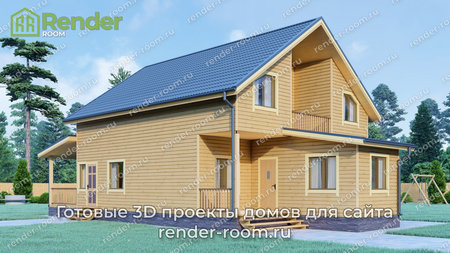 Проект  Площадь: 173, Размер: 9х14