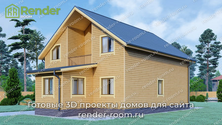 Проект  Площадь: 173, Размер: 9х14