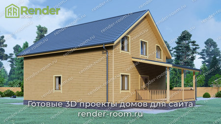 Проект  Площадь: 173, Размер: 9х14