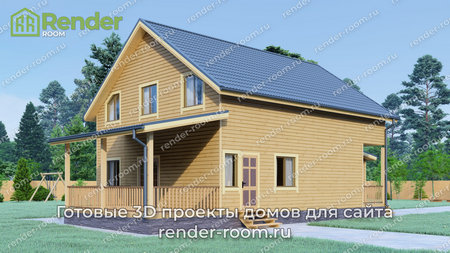 Проект  Площадь: 173, Размер: 9х14