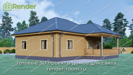 Проект П-1191 Площадь: 99, Размер: 9х12