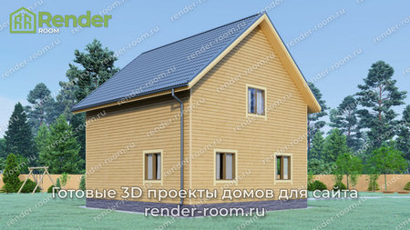 Проект  Площадь: 127, Размер: 8х9