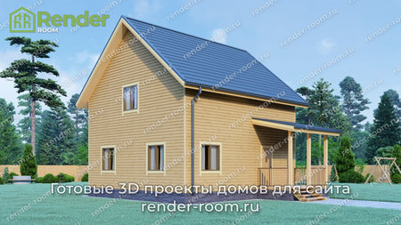 Проект  Площадь: 127, Размер: 8х9