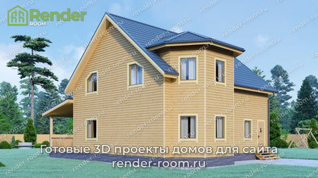 Проект  Площадь: 190, Размер: 11х14