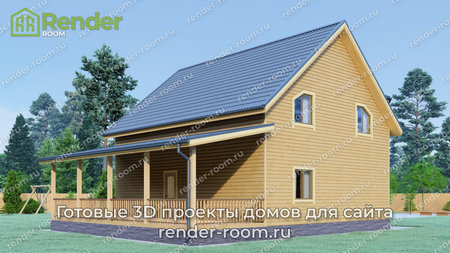 Проект  Площадь: 190, Размер: 11х14