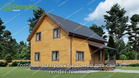 Проект  Площадь: 143, Размер: 8х10