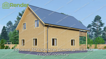 Проект  Площадь: 130, Размер: 8х12