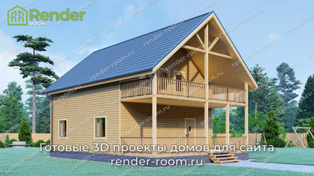 Проект  Площадь: 130, Размер: 8х12