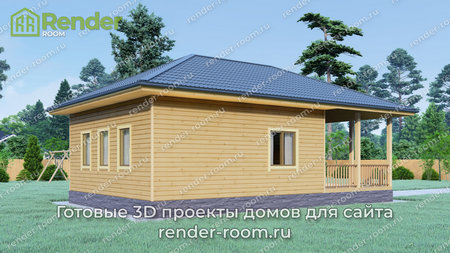 Проект  Площадь: 44, Размер: 7х7