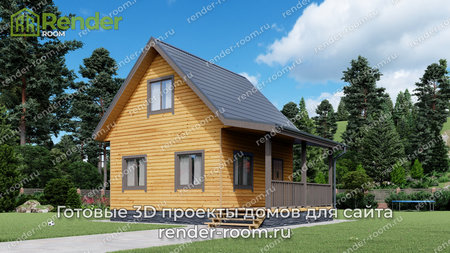 Проект  Площадь: 55,3, Размер: 6х6