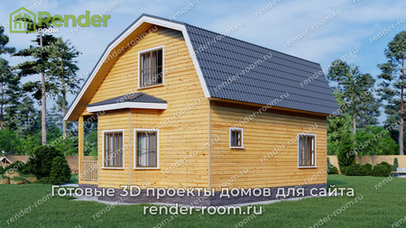 Проект П-120 Площадь: 88,05, Размер: 8х9