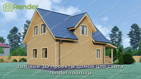 Проект  Площадь: 107, Размер: 7х9