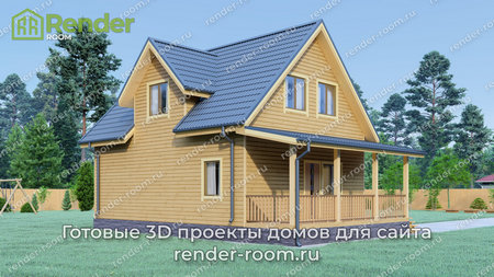 Проект  Площадь: 107, Размер: 7х9