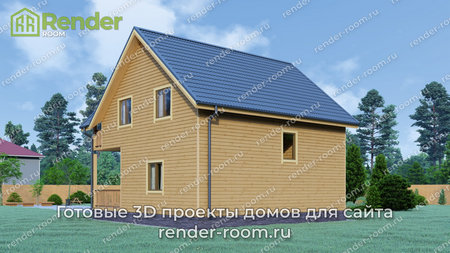 Проект  Площадь: 117, Размер: 8х9