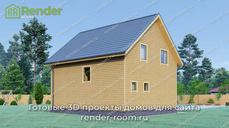 Проект  Площадь: 117, Размер: 8х9