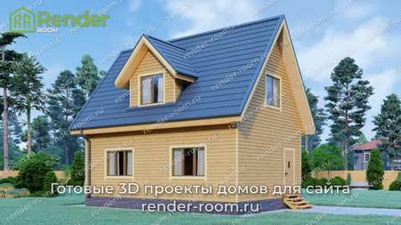 Проект  Площадь: 79, Размер: 6х9