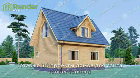 Проект  Площадь: 79, Размер: 6х9