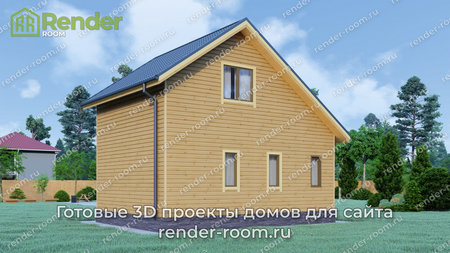 Проект  Площадь: 66, Размер: 6х8