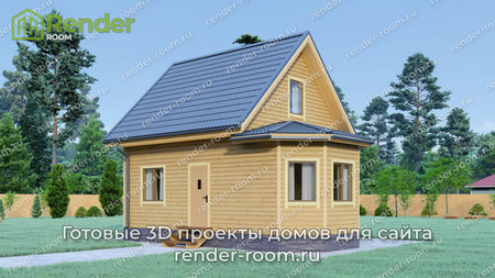 Проект П-121 Площадь: 65,87, Размер: 6х9