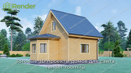 Проект П-121 Площадь: 65,87, Размер: 6х9