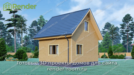 Проект П-121 Площадь: 65,87, Размер: 6х9