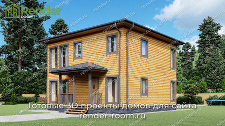 Проект  Площадь: 120, Размер: 9х9