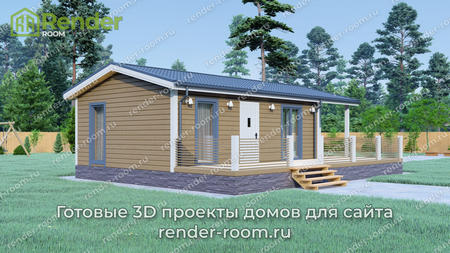 Проект  Площадь: 49, Размер: 6х8