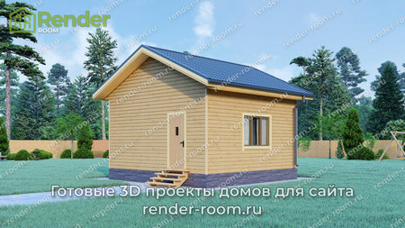 Проект  Площадь: 32, Размер: 6х6