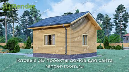 Проект  Площадь: 32, Размер: 6х6