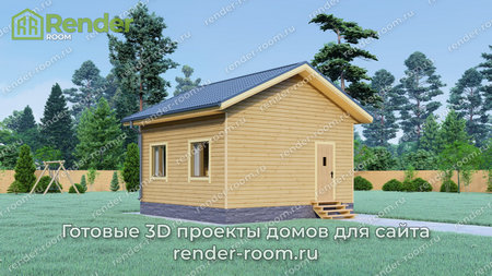 Проект  Площадь: 32, Размер: 6х6