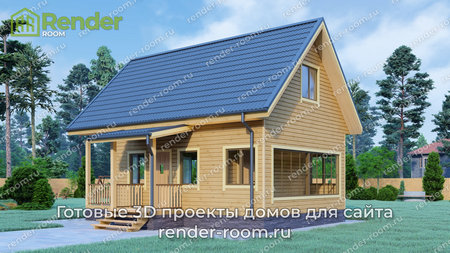 Проект  Площадь: 65, Размер: 6х9