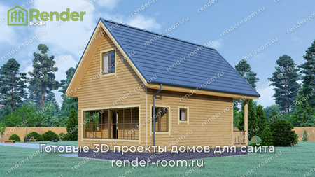 Проект  Площадь: 65, Размер: 6х9