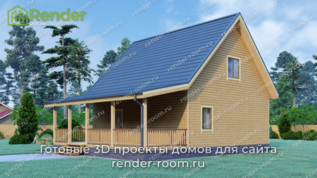 Проект  Площадь: 119, Размер: 8х9