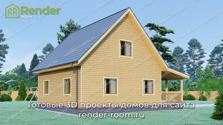 Проект  Площадь: 119, Размер: 8х9