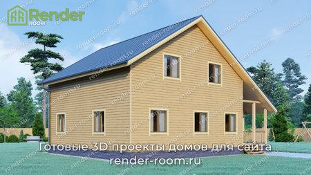 Проект  Площадь: 182, Размер: 10х13