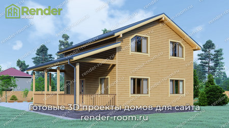 Проект  Площадь: 106, Размер: 8х9