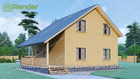 Проект  Площадь: 116,28, Размер: 8х8