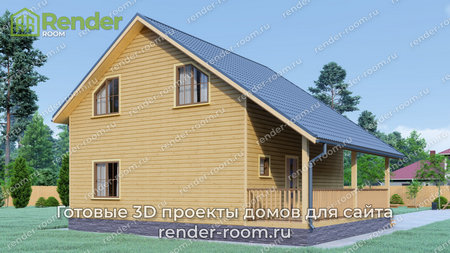 Проект  Площадь: 116,28, Размер: 8х8