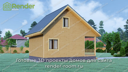 Проект П-1220 Площадь: 71, Размер: 6х6