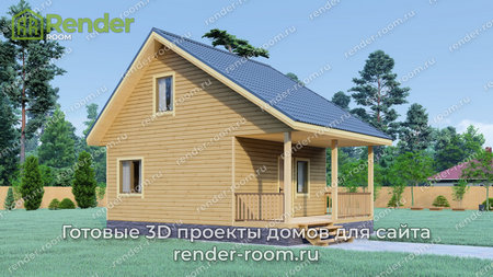 Проект П-1220 Площадь: 71, Размер: 6х6