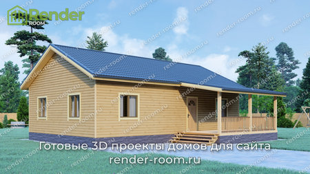 Проект П-1221 Площадь: 90, Размер: 8х12