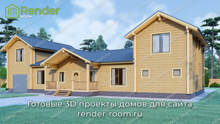 Проект П-1222 Площадь: 220, Размер: 10х25