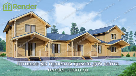 Проект П-1222 Площадь: 220, Размер: 10х25