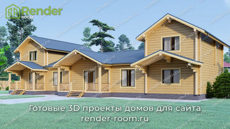 Проект П-1222 Площадь: 220, Размер: 10х25